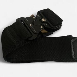 Black 1017 ALYX 9SM Nylon Roller Coaster belt